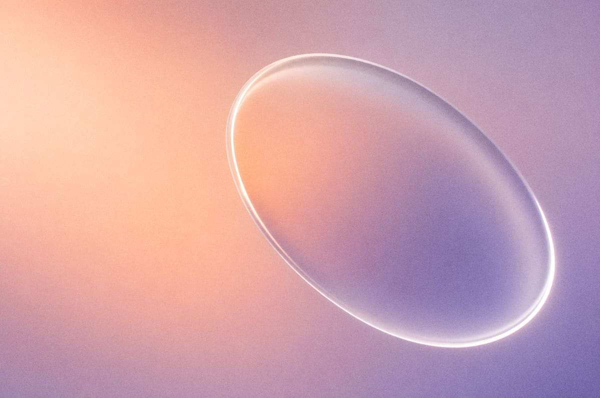 Liquid glass blobs — Glass & Caustics