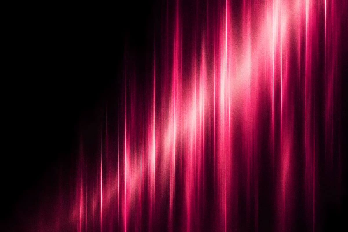 Magenta curtain — Light Beams