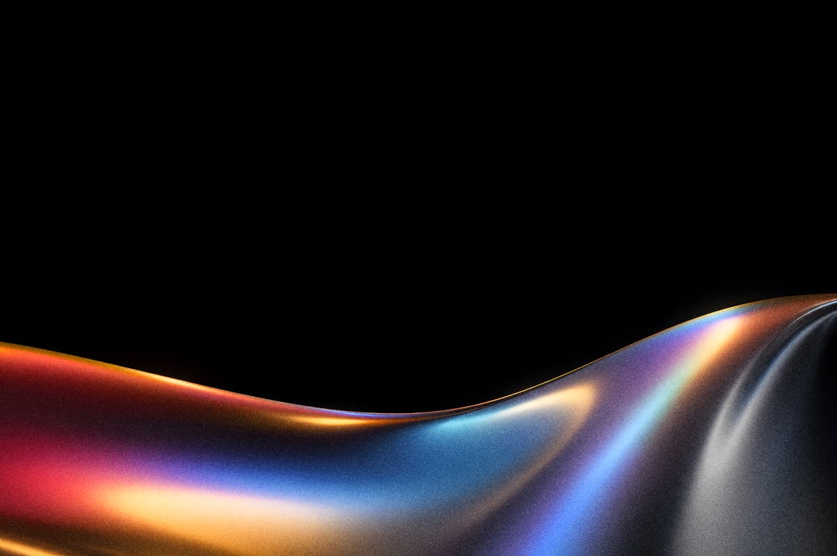 Spectral Fold — Chrome Sculptures
