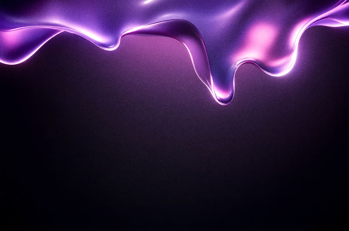 Violet Melt — Chrome Sculptures
